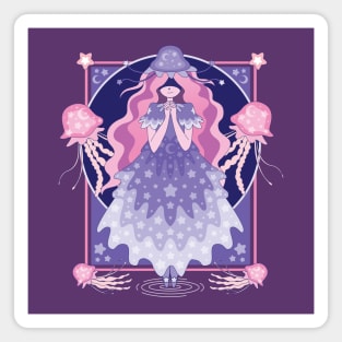Princess of the Jellyfish Magnet